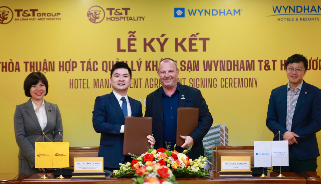 T&T GROUP hợp tác với WYNDHAM HOTELS & RESORTS vận hành khách sạn tại Hải Dương